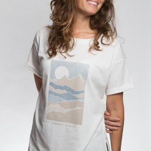 NWOT Happy Earth Organic Cotton Tee